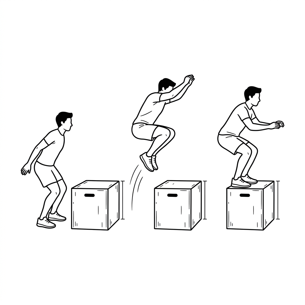 Box Jump Exercise